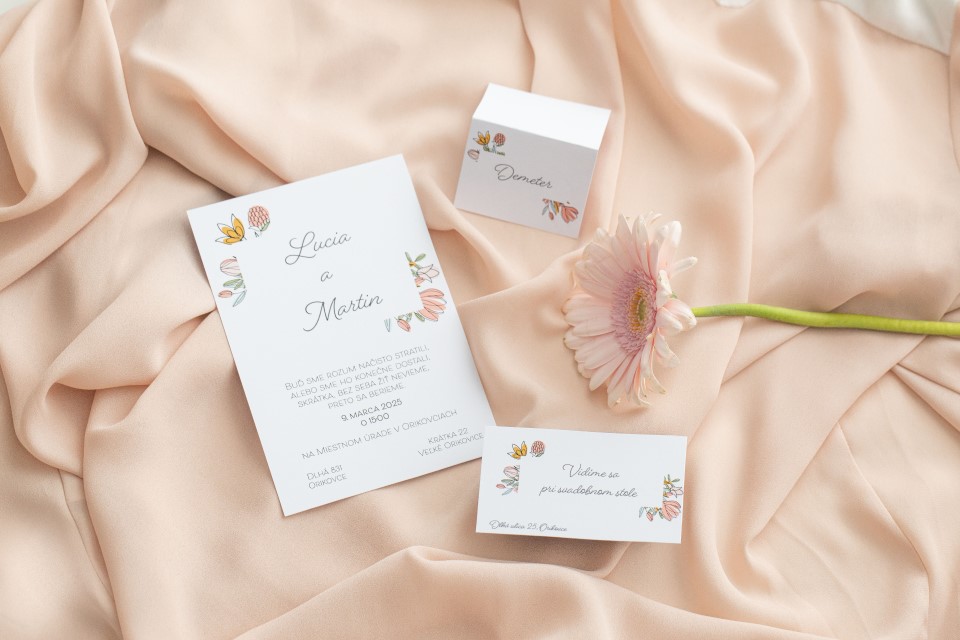 wedding stationary set